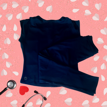 Load image into Gallery viewer, PLAIN JANE WITH A TWIST SCRUBS